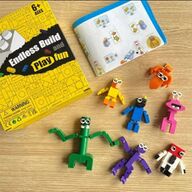 Rainbow figuren te koop. 7 verschillende.  Deze worden als 1 set verkocht