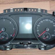 LCD Kmteller VW Golf 7 instrument herstelling