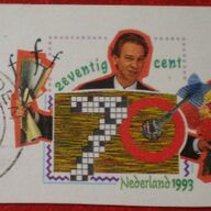 Nederland - Briefkaartzegel 70 cent - 1993