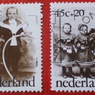 Nederland - 2x Kinderpostzegels 1974 - Kinderen