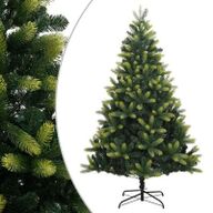 VidaXL Kunstkerstboom met scharnieren en standaard 240 cm356764