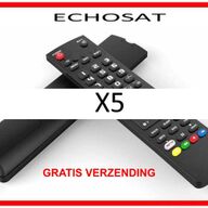 Vervangende afstandsbediening voor de X5  van ECHOSAT.