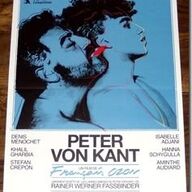 PETER   VON   KANT   FRANSE      filmposter.