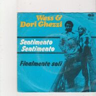 Single Wess &amp;amp; Dori Ghezzi - Sentimento Sentimento