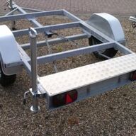 Snelverkeer aanhangers (voor IBC tank) chassis trailer