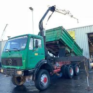 Mercedes-Benz SK 2628 Kipper 6x6 V8 Big Axle&amp;#039;s Crane Auxilery ZF Top Condition