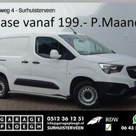 Opel Combo 1.5D Edition 2xSchuifdeur Navi AC Cruise Apple carplay