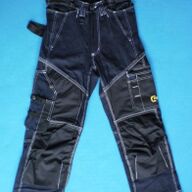 WERKBROEK JEANS Knie- &amp;amp; Spijkerzakken :: MT 50 :: LAATSTE