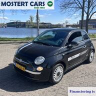 Fiat 500 1.2 Lounge * CNG * PANORAMA * LEDER * APK * NIEUWE BANDEN * DISCOUNT COLLECTIE *