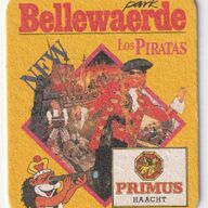 BIERKAART  PRIMUS  HAACGT  BELLEWAERDE  LOS  PIRATAS