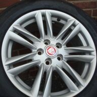 17’’Inch originele Dubel Spak velgen Jaguar XF-Type 5x108