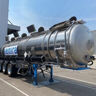 Burg | 16-27- Z | 3 axle coated stainless steel tank trailer |28600 ltr. 1 comp.| for acid | L4BH |ADR valid till 05-02-2025