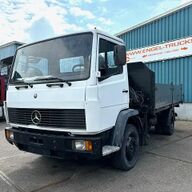 Mercedes-Benz 1117 K (6-CILINDER) KIPPER WITH CRANE (FULL STEEL SUSPENSION / MANUAL GEARBOX / HYDRAULIC KIT)