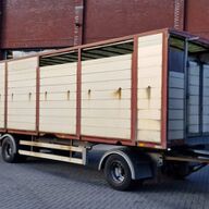 HFM Livestock trailer - 1 deck - BPW Axle