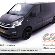 Fiat Talento 1.6 MJ EcoJet L2H1 Dubbele Cabine sx luxury luxe leder navi cruise lease 545,- p/md